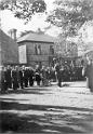 War Memorial - dedicating plaque Oct 1948